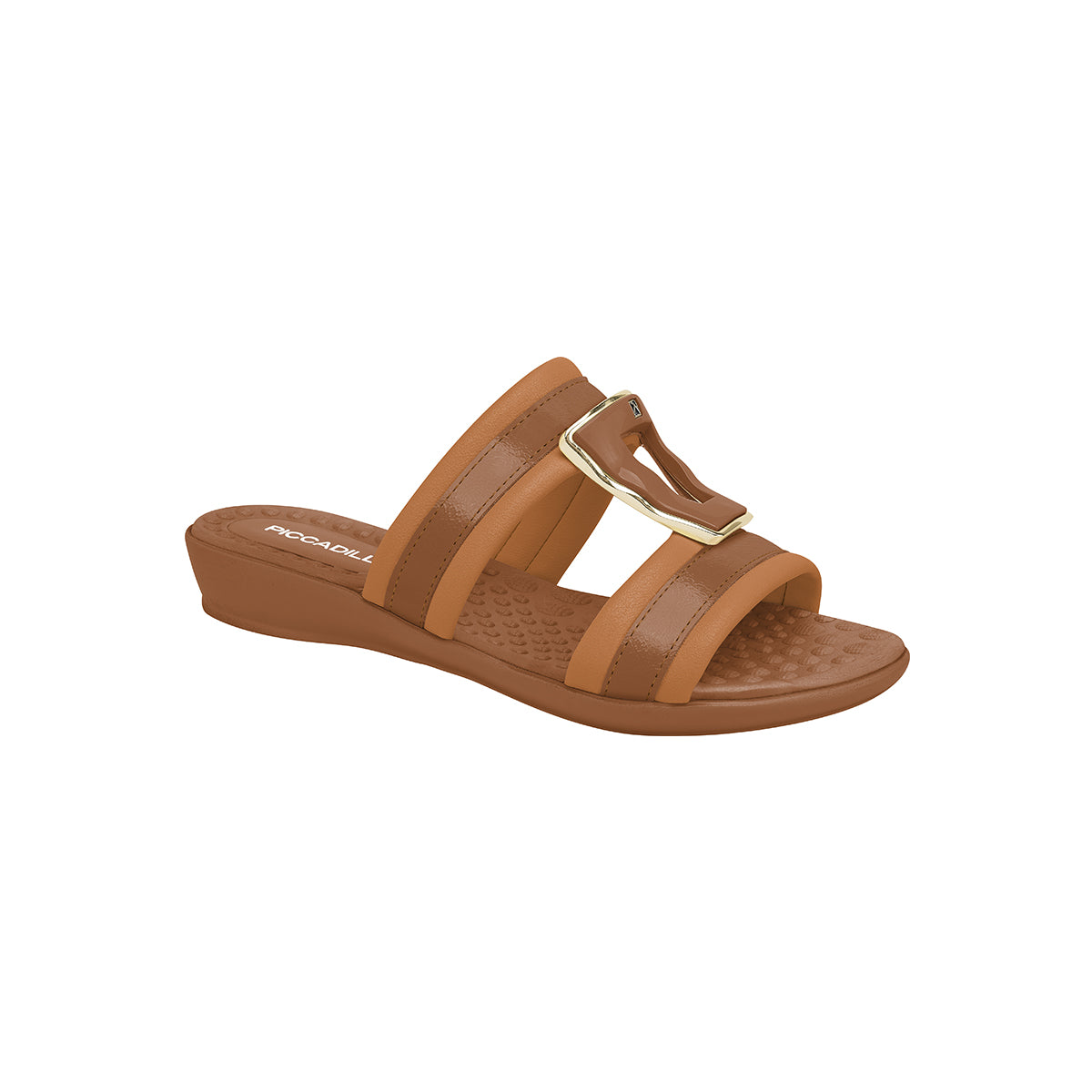 Sandalia con dos tiras y aplicación – Camilla