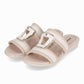 Sandalia con dos tiras y aplicación – Camilla