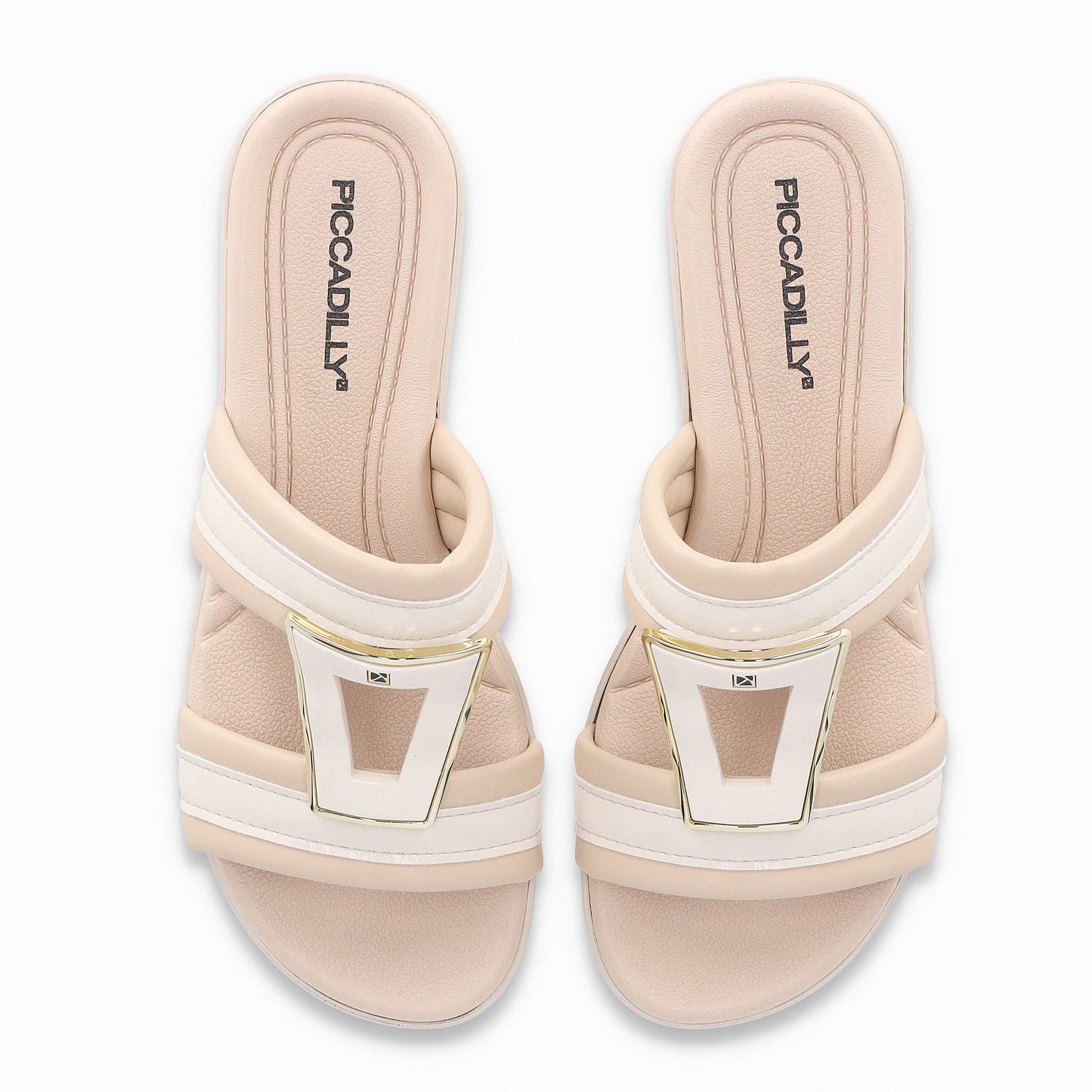 Sandalia con dos tiras y aplicación – Camilla