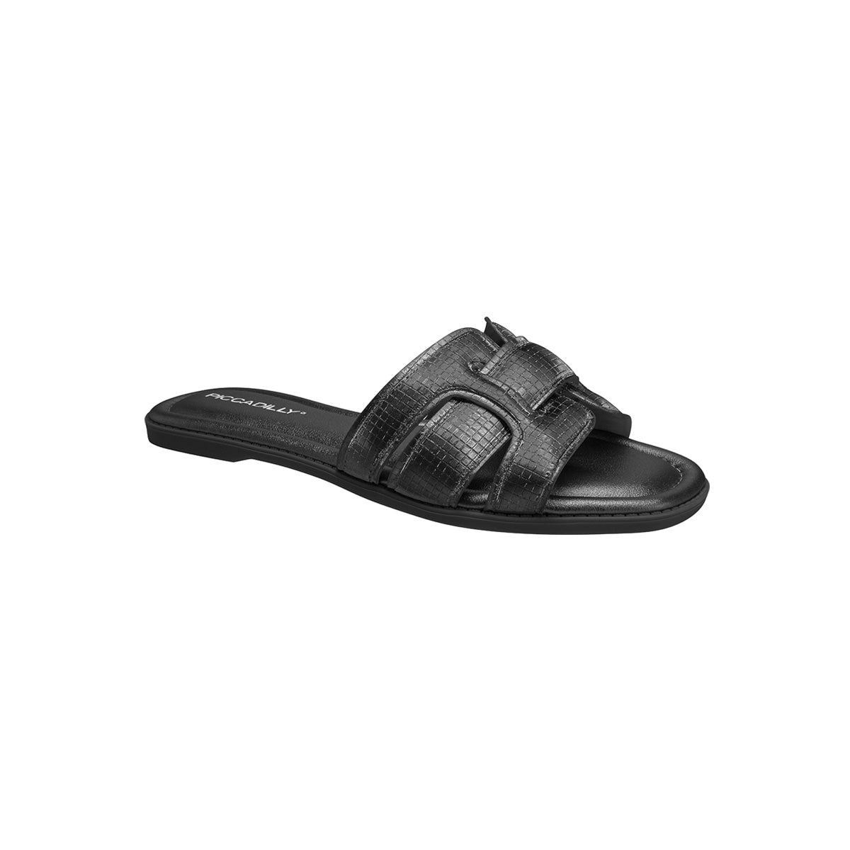 Flat estilo moderno de tiras anchas enlazadas – Gabi