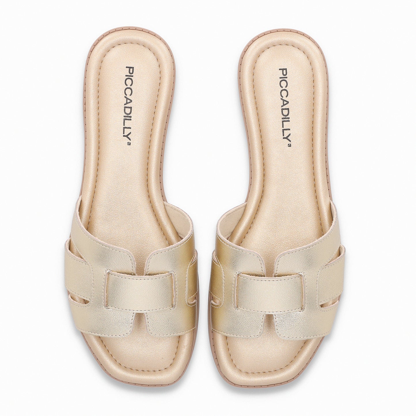 Sandalia moderna de tiras anchas enlazadas – Gabi