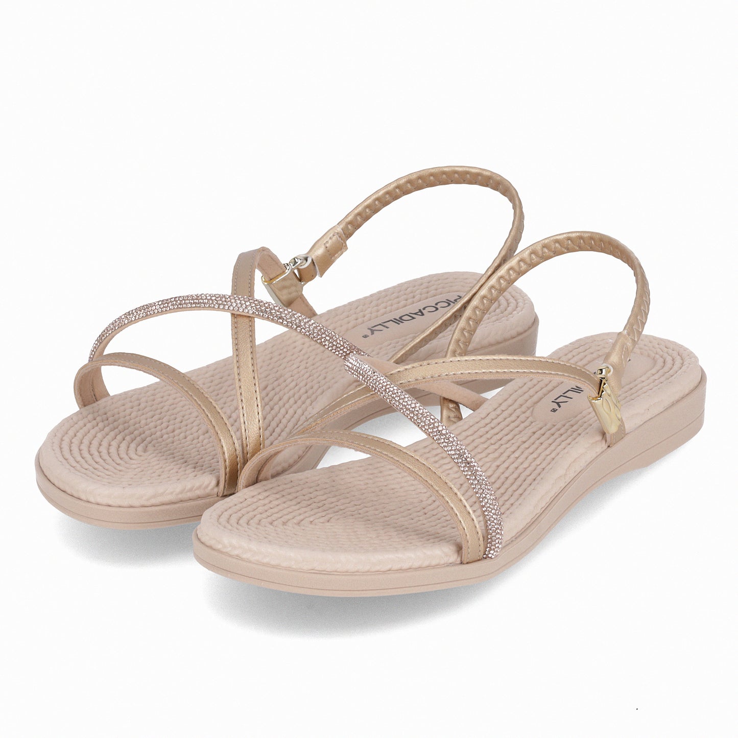 Sandalia de tiras delgadas y ajustable para mujer – Adla