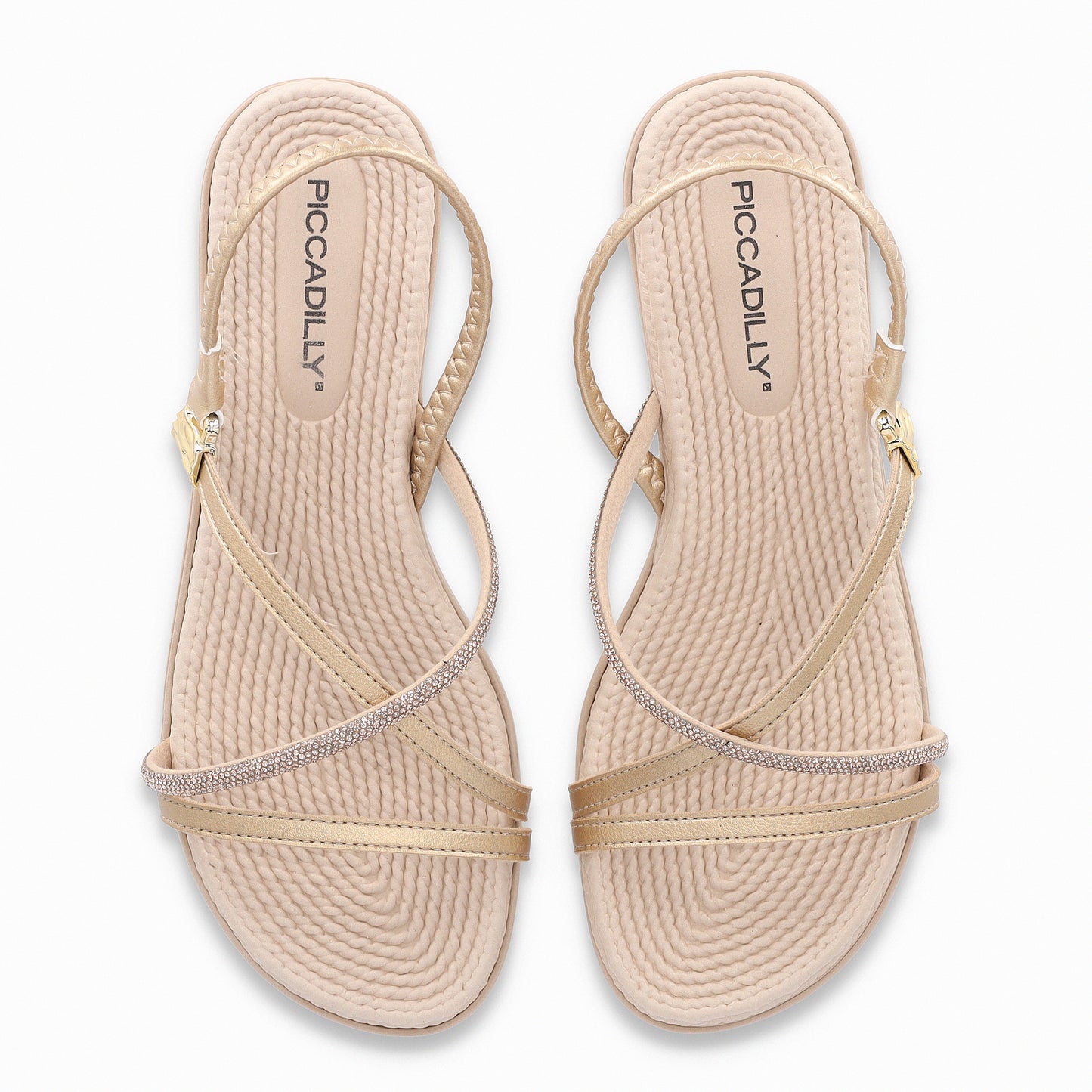 Sandalia de tiras delgadas y ajustable para mujer – Adla