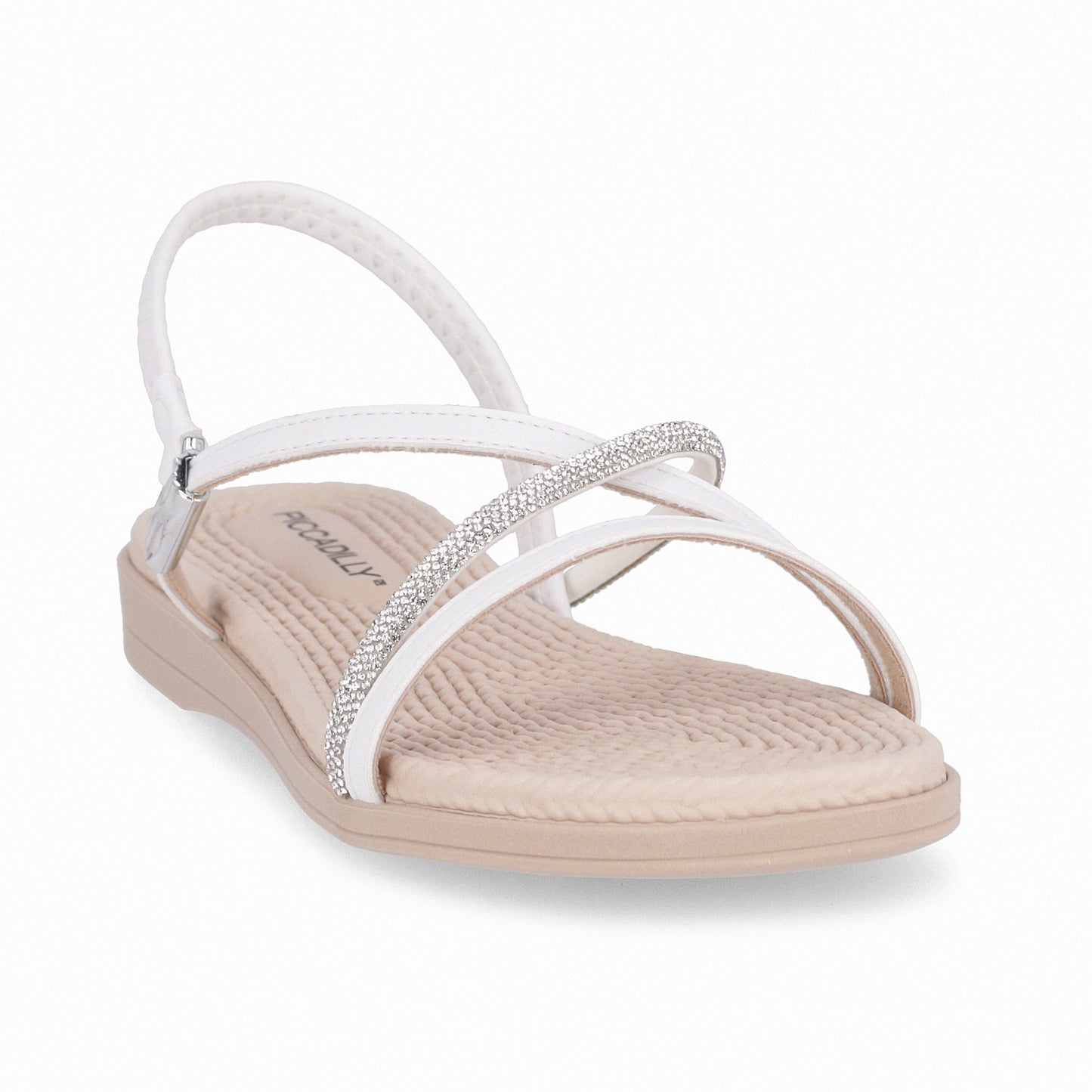 Sandalia de tiras delgadas y ajustable para mujer – Adla