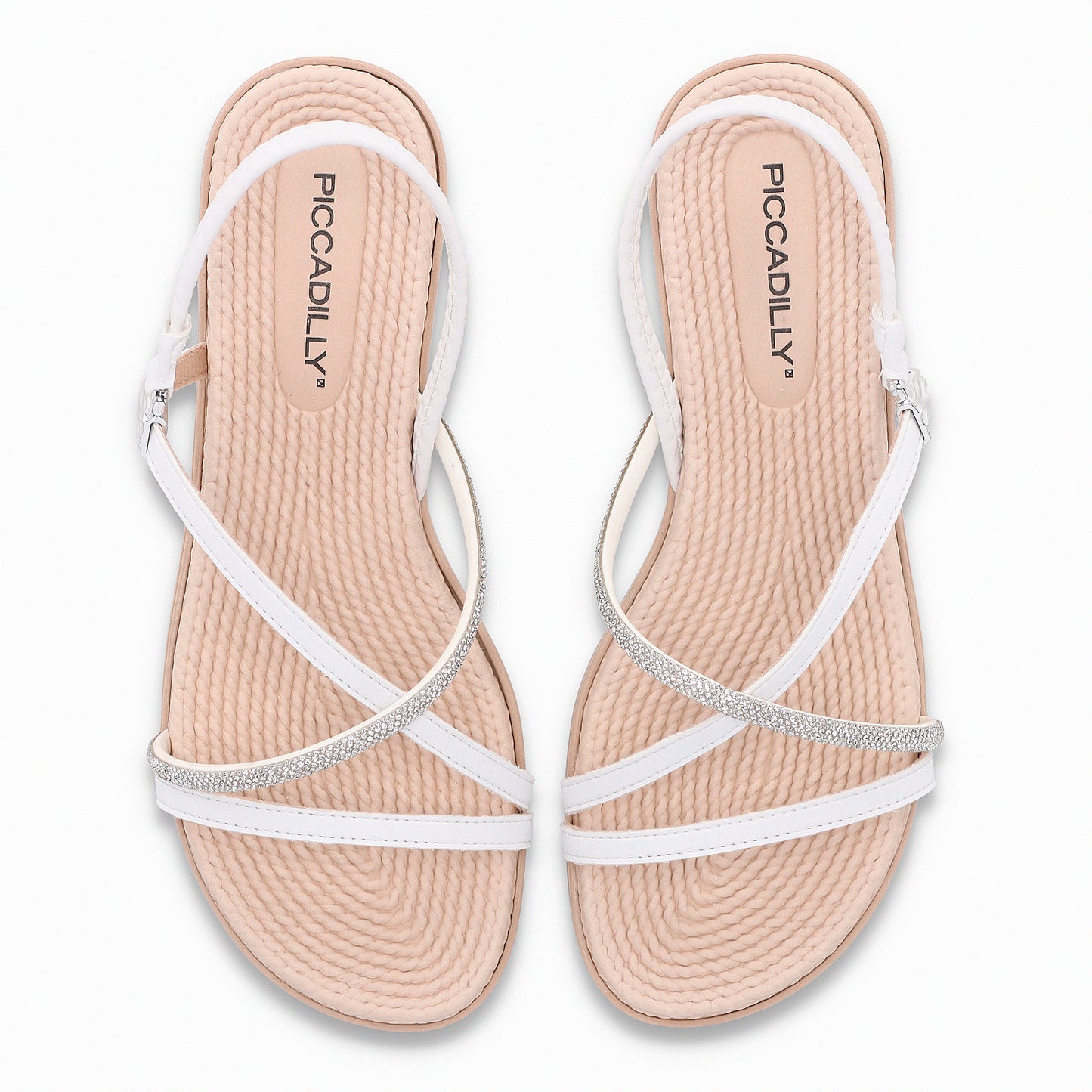 Sandalia de tiras delgadas y ajustable para mujer – Adla