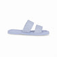 Flat dos tiras anchas con diseño en relieve – Manoele