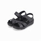 Sandalia ajustable con velcro y tiras cruzadas – SPA