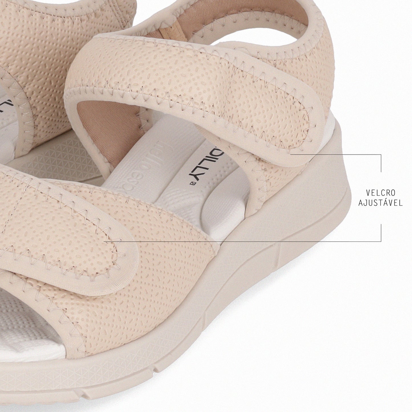 Sandalias acolchadas con velcro para espolón calcáneo - Espolón