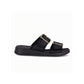 Sandalias acolchadas con dos cintos de velcro - Espolón