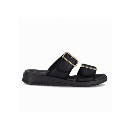 Sandalias acolchadas con dos cintos de velcro - Espolón