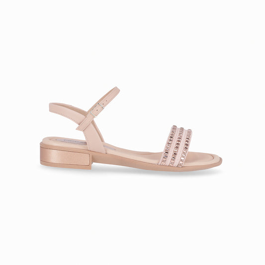Sandalia casual correas y detalles metálicos – Taila
