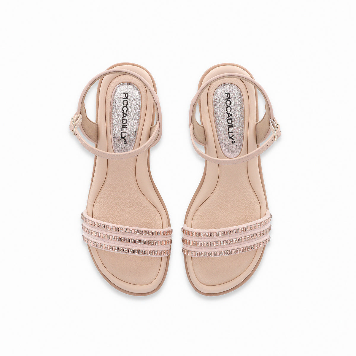Sandalia casual correas y detalles metálicos – Taila