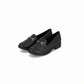 Mocasín de tacón bajo con detalle dorado - leci
