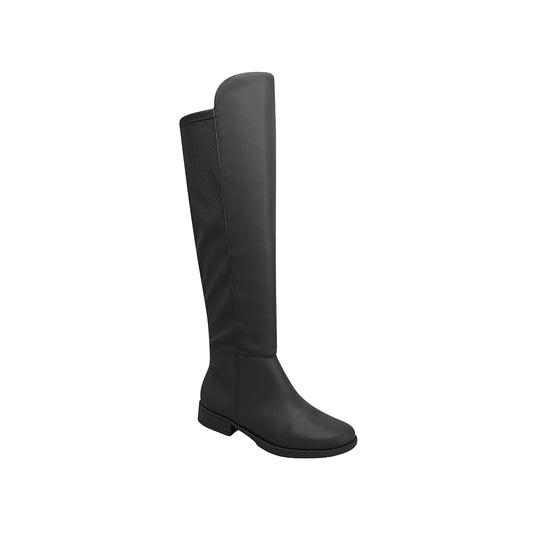 Bota clásica debajo de la rodilla con tacón bajo  – Leci