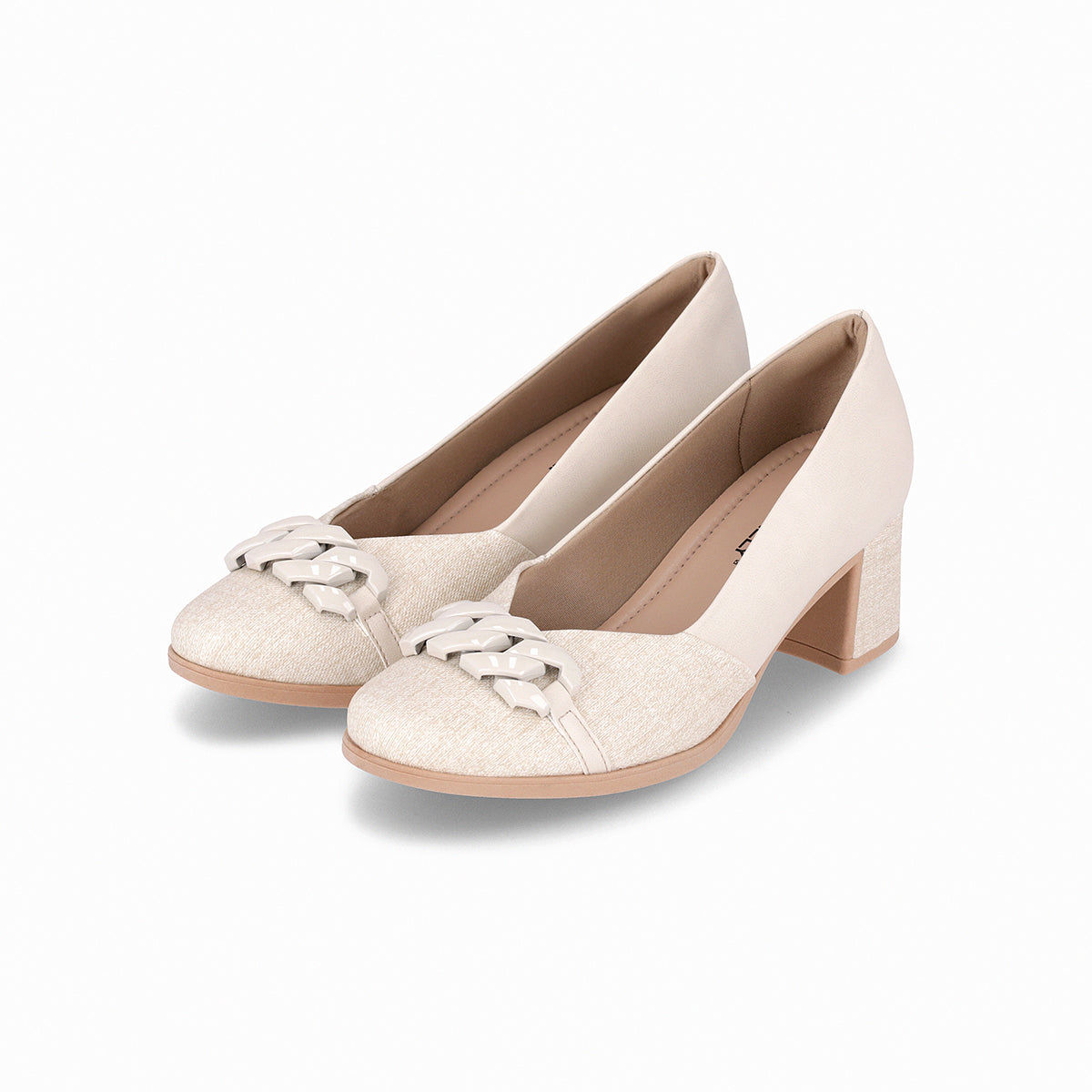Zapatilla Danubia de tacón medio