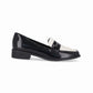 Loafer tacón bajo bicolor – Giovanna