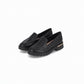 Mocasín tacón medio con detalle dorado – Gisa