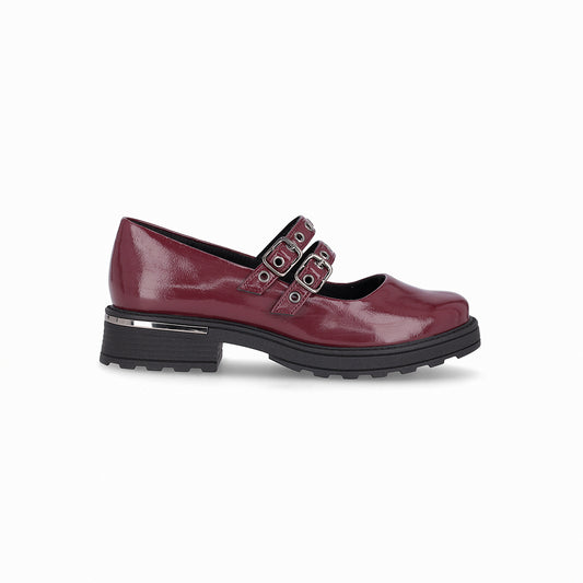 Zapato estilo Mary Jane de tacón medio - Gisa