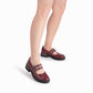 Zapato estilo Mary Jane de tacón medio - Gisa