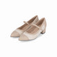 Zapatilla tacón medio cap toe – Taci