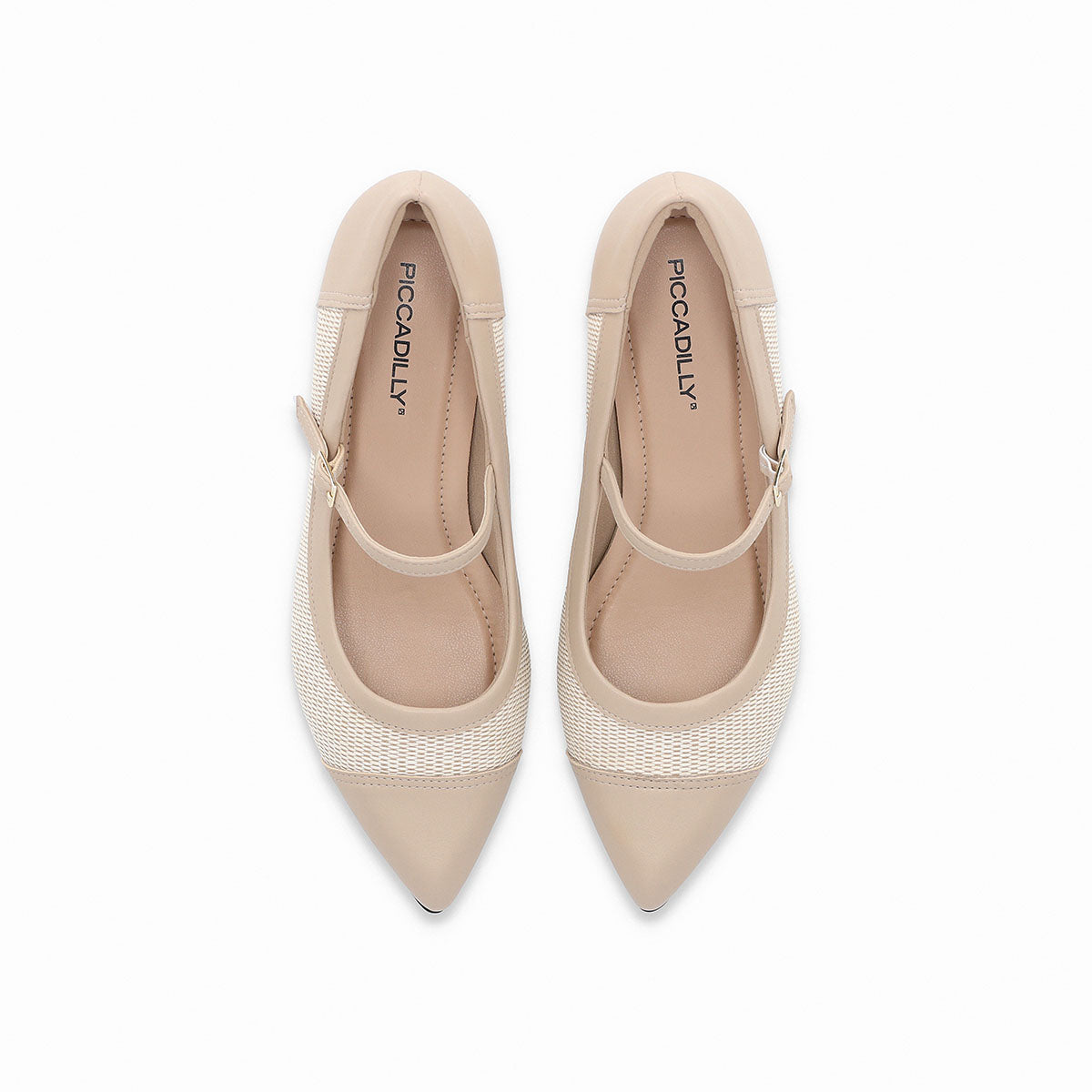 Zapatilla tacón medio cap toe – Taci