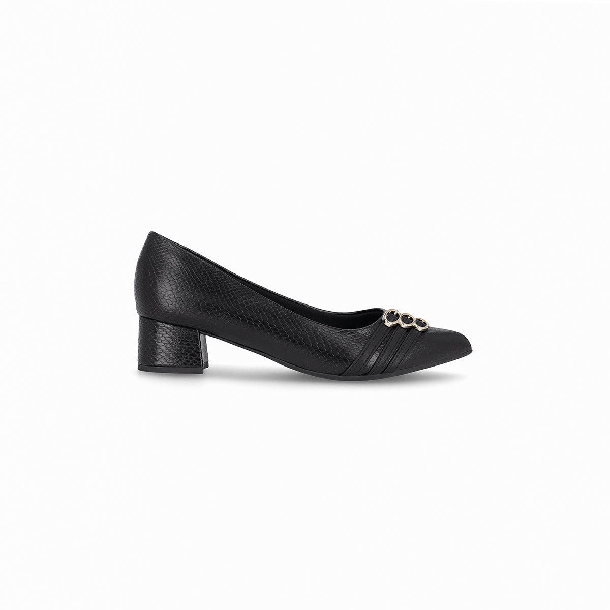 Zapato stiletto tacón medio snake – Taci