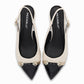 Slingback de tacón medio - Taci