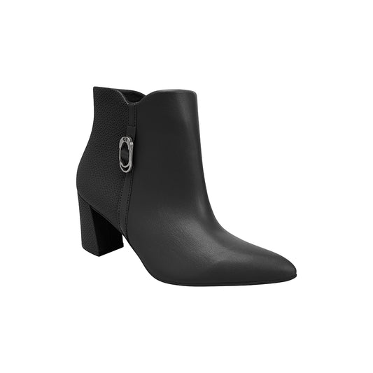 Botas al tobillo tacón medio con hebilla lateral - Luiza