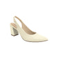 Slingback de tacón alto semi abierto – Luiza