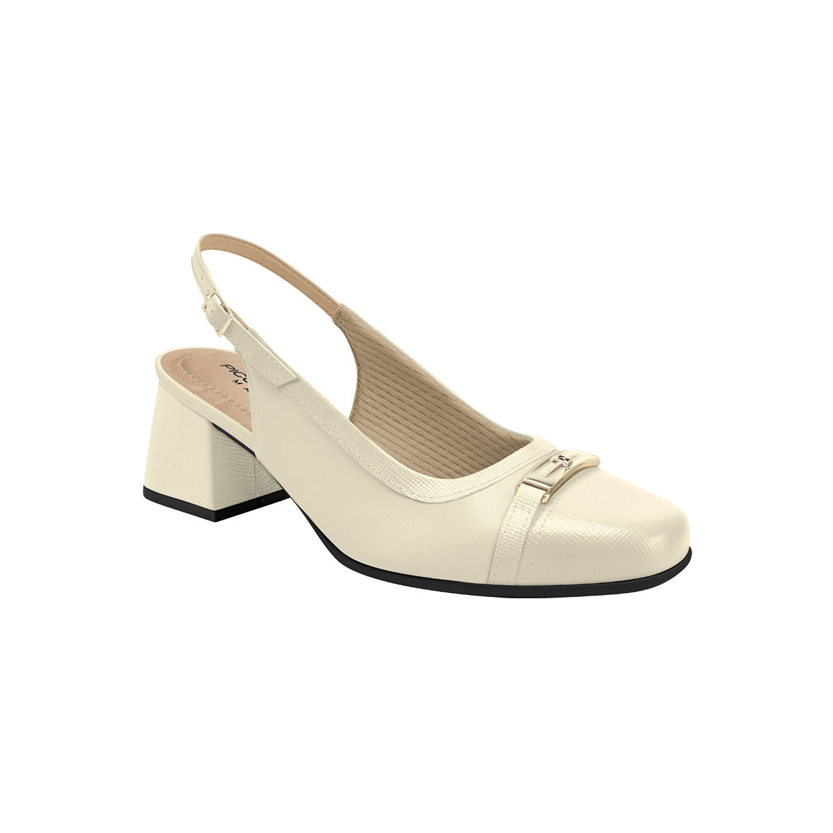 Slingback cap toe puntera cuadrada – Estela