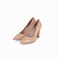 Zapatilla Stiletto tacón alto de campana – Silvana