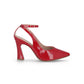Zapatillas de tacón con tira trasera - Silvana