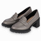 Mocasín Gisa de tacón medio