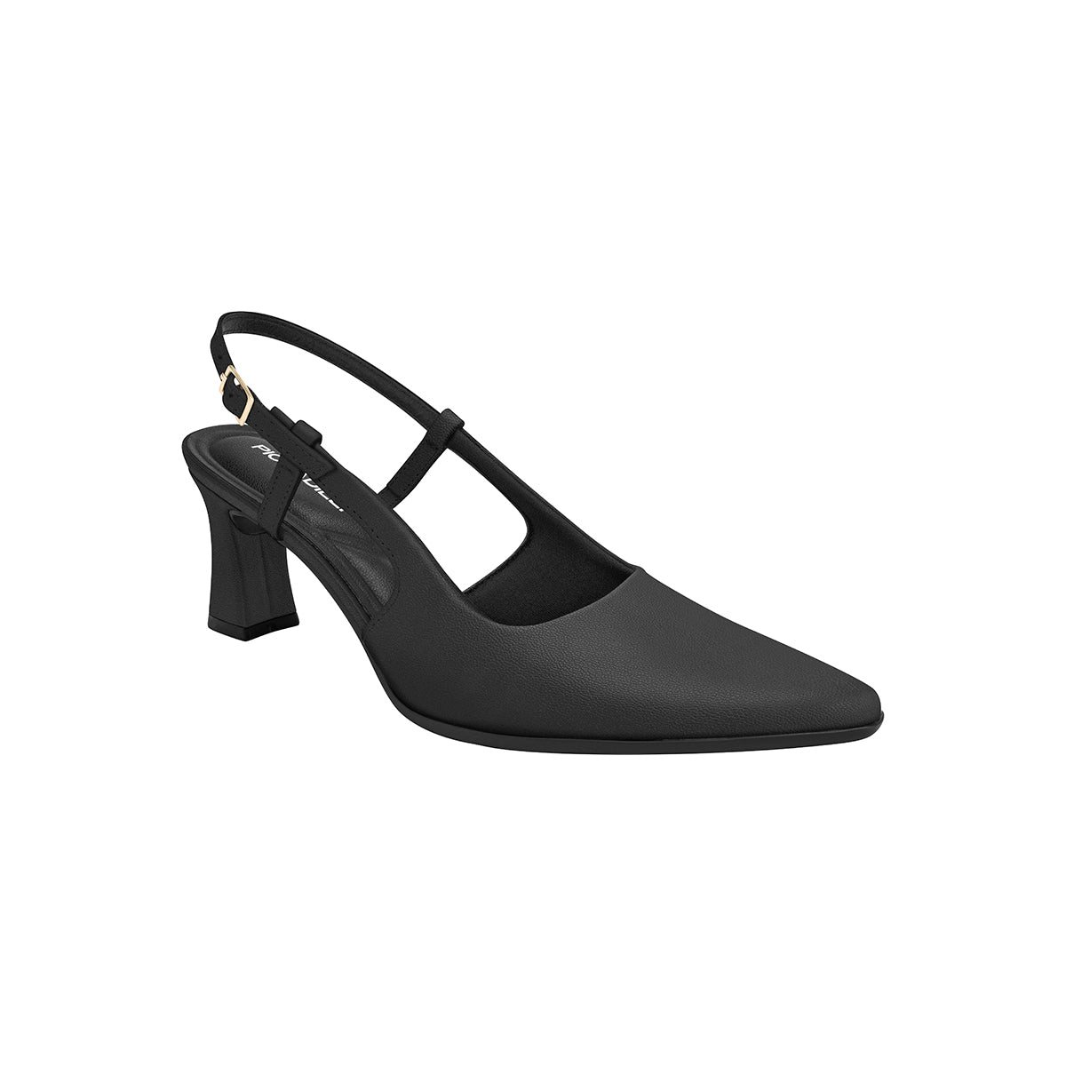 Slingback tacón alto semiabierto con correa ajustable – Irene