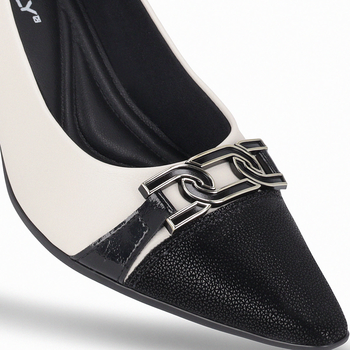 Zapatilla clásicas bicolor con eslabón para mujer – Irene