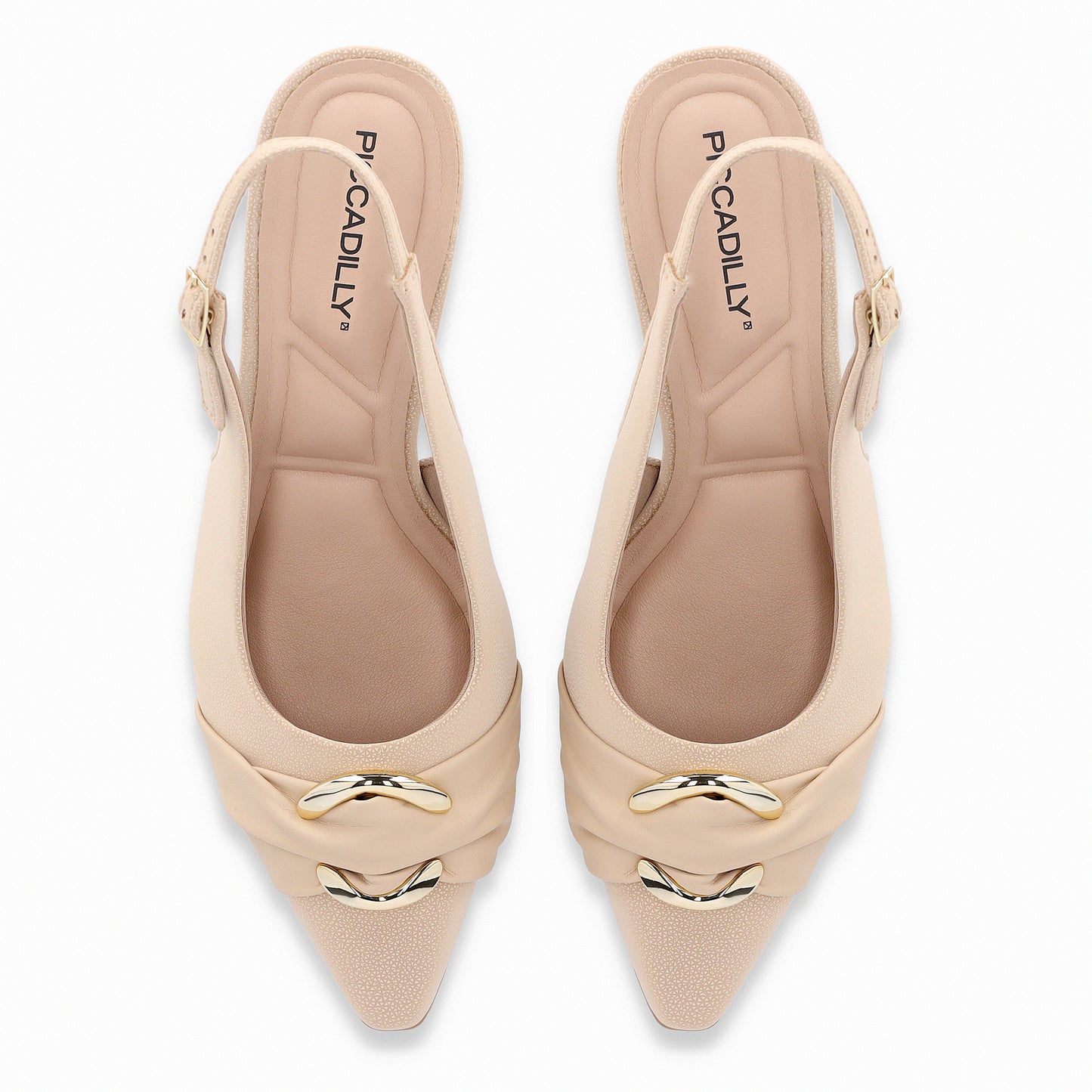 Zapatilla de tacón medio con eslabón para mujer – Irene