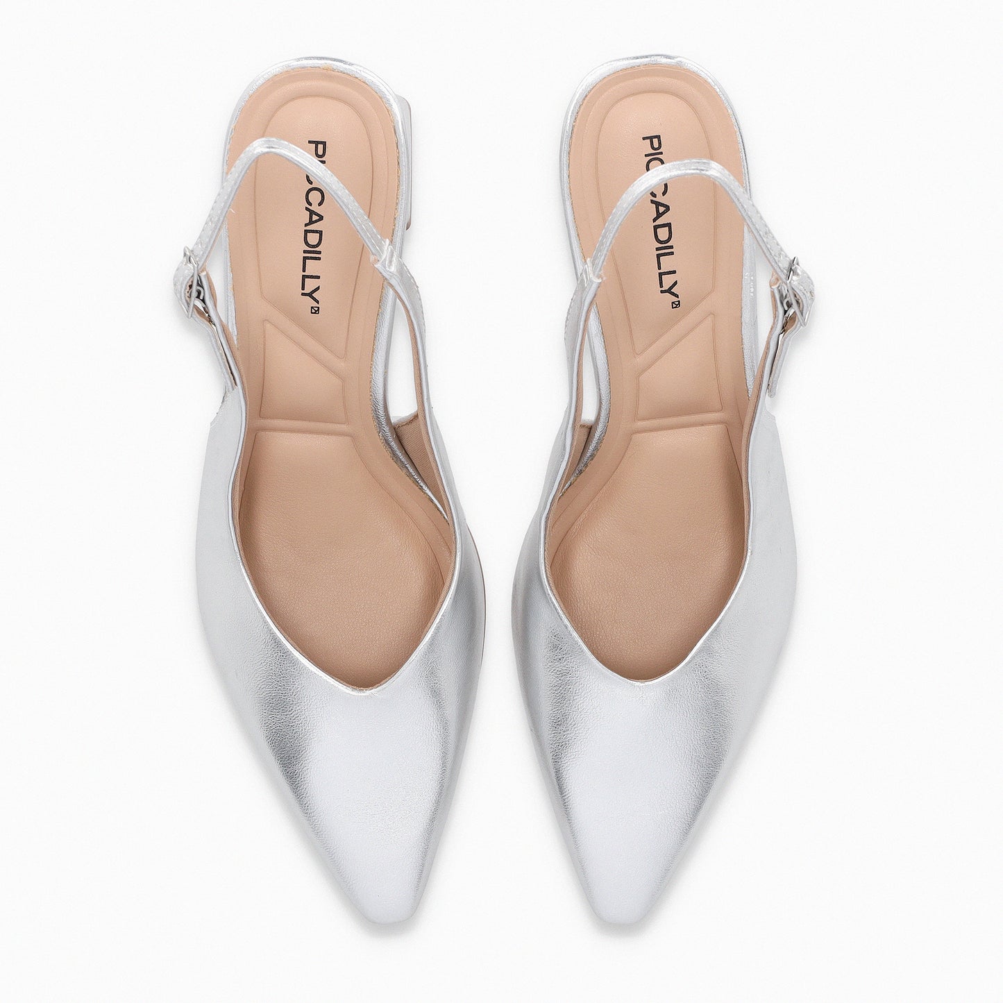 Zapatilla de tacón medio con correa ajustable para mujer – Irene