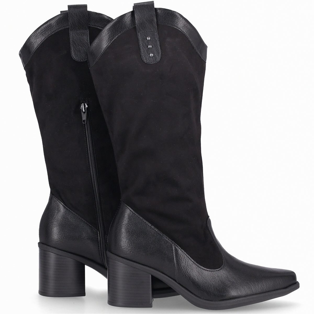 Botas altas de tacón medio - Giordana