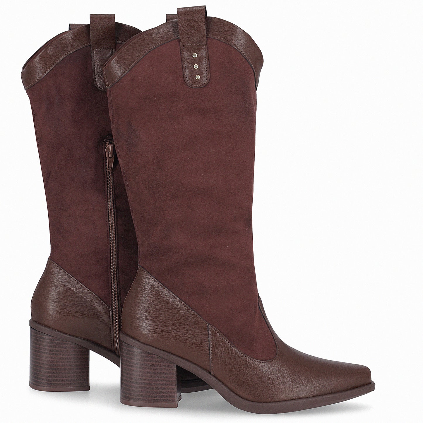 Botas altas de tacón medio - Giordana