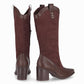 Botas altas de tacón medio - Giordana