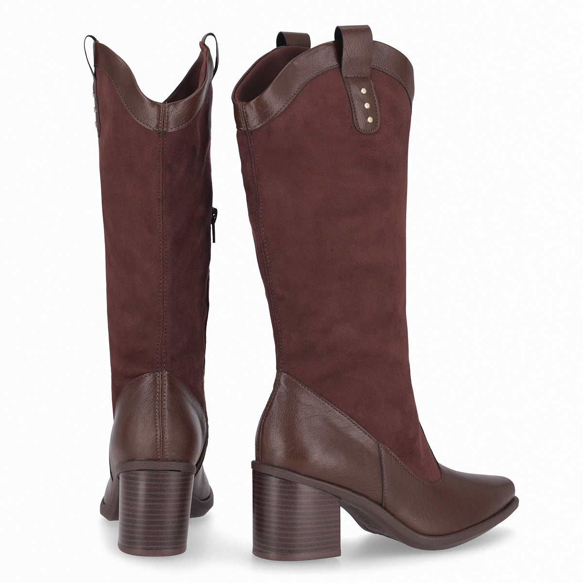 Botas altas de tacón medio - Giordana