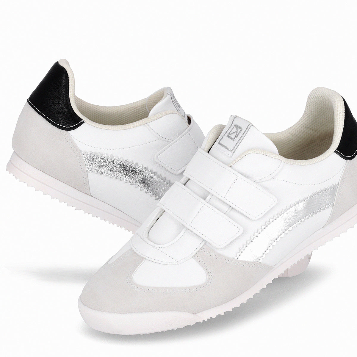 Tenis casuales con tiras ajustables de velcro  – Kelly