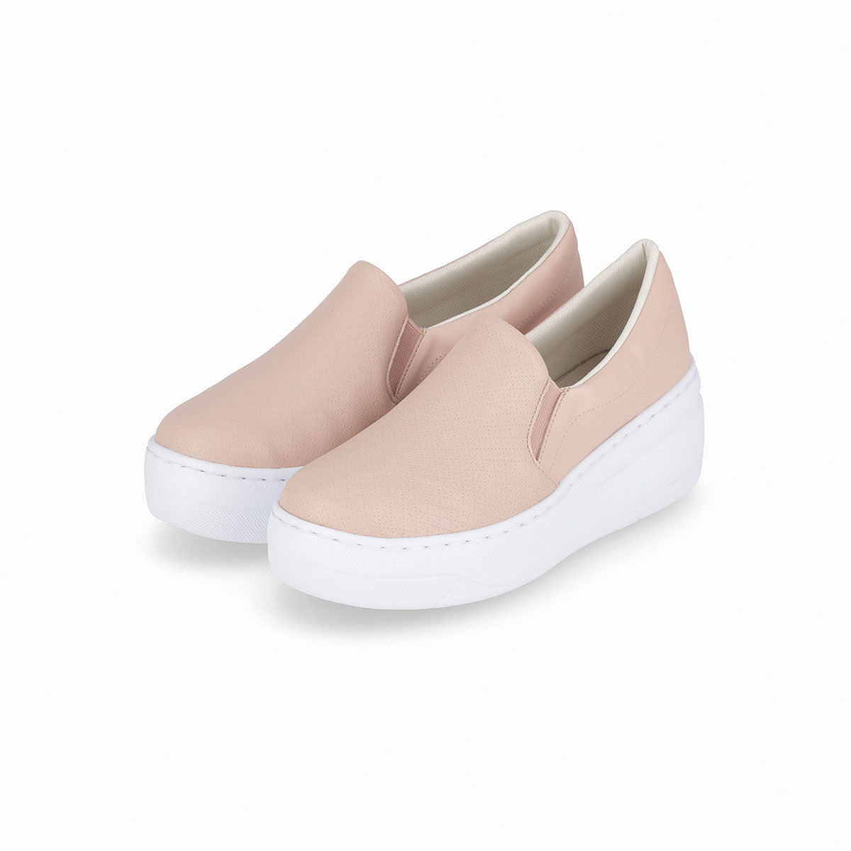 Tenis cerrados suela de plataforma media – Morgana