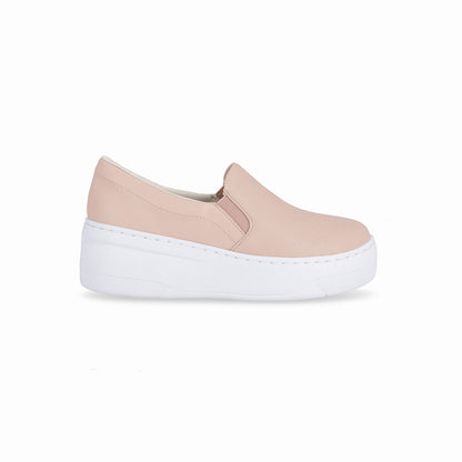 Tenis cerrados suela de plataforma media – Morgana