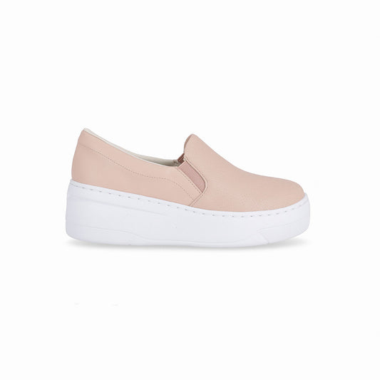 Tenis cerrados suela de plataforma media – Morgana