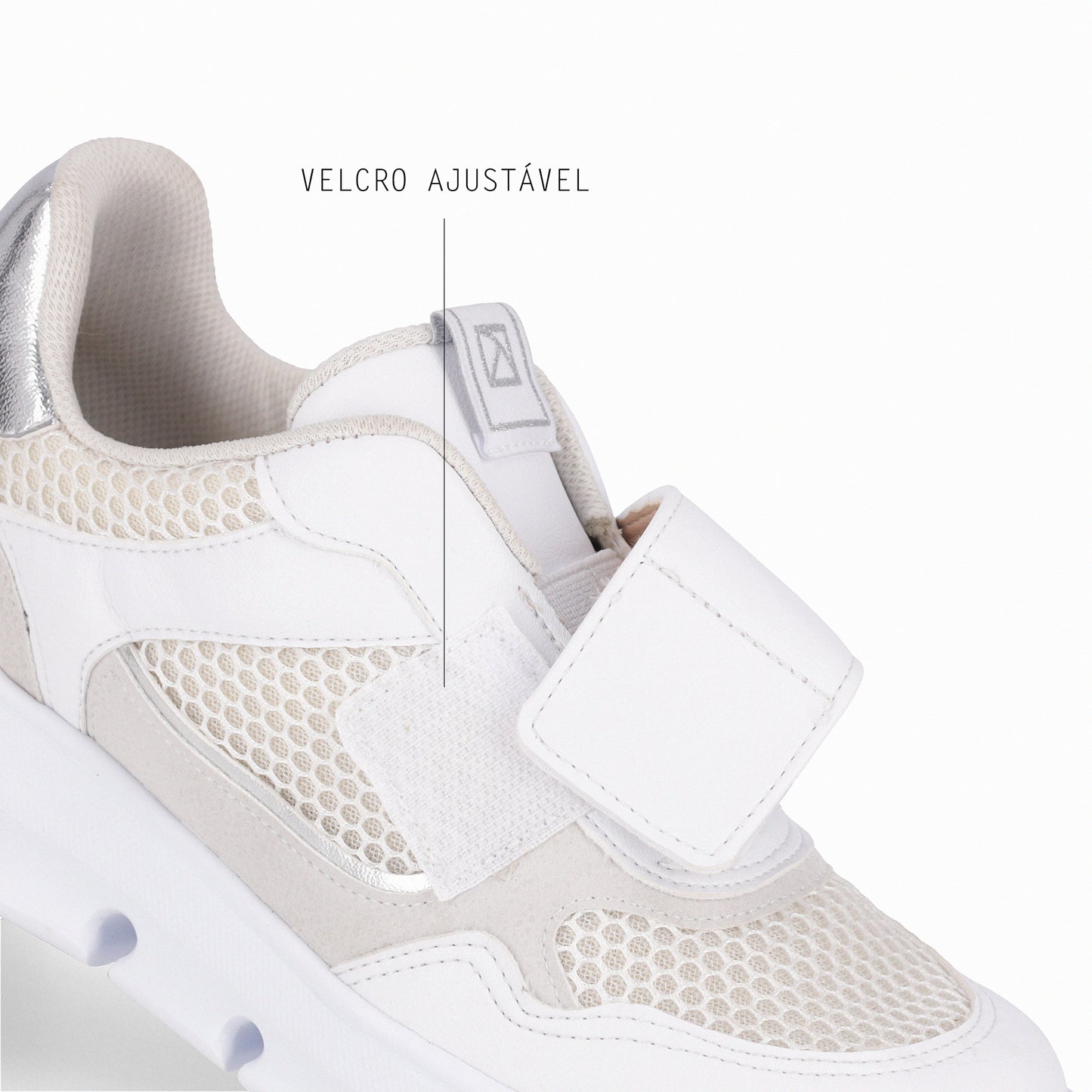 Tenis deportivos con ajuste de velcro - MAXI