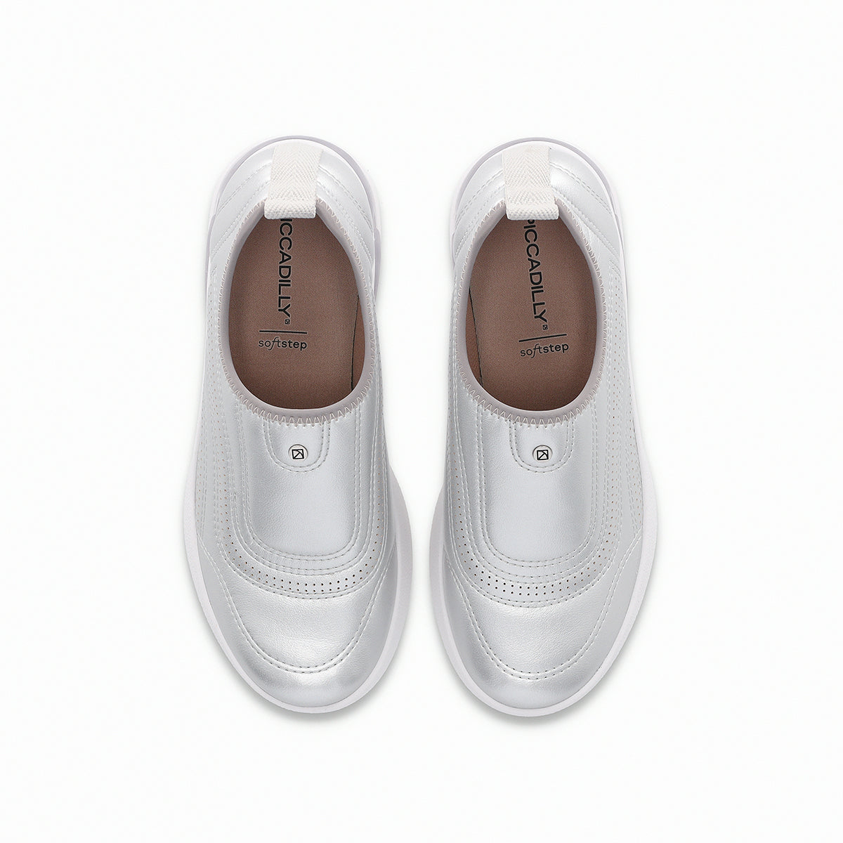 Tenis casual metálico moderno - Soft Step