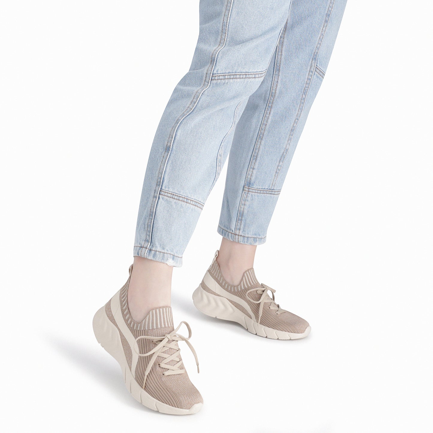 Tenis deportivo de tela elástica para mujer - MOVE