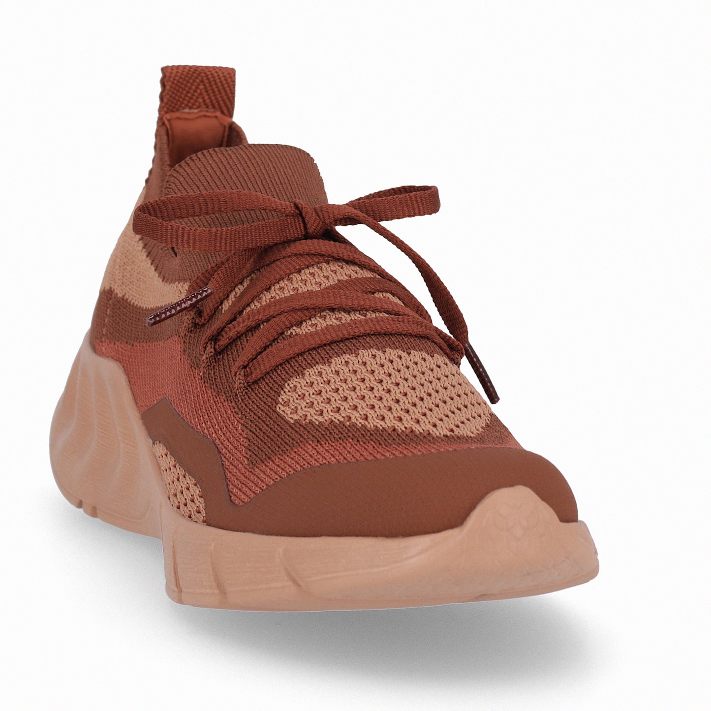 Tenis de tela elástica con agujetas para mujer - MOVE