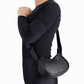 Bolsa crossbody suave con correa ancha